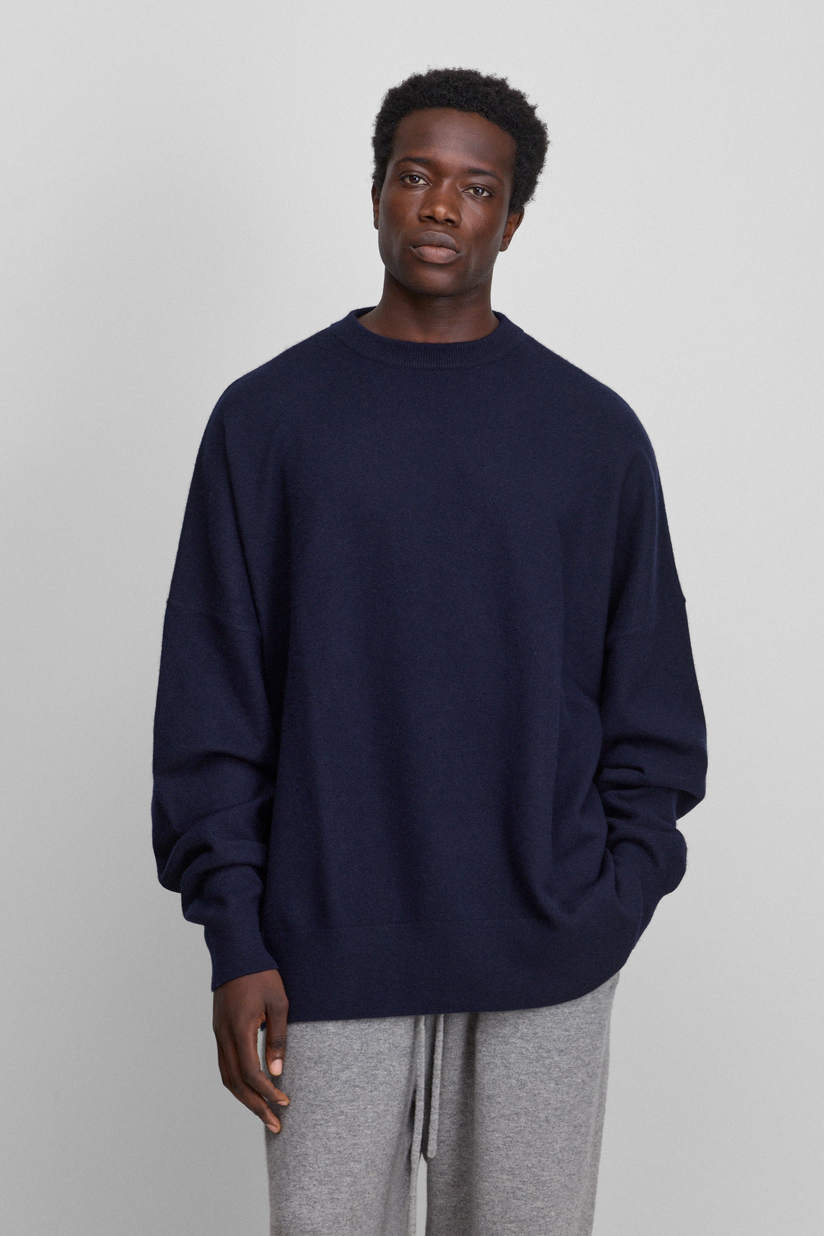 extreme cashmere sweater oversized crew – 246 juna – extreme