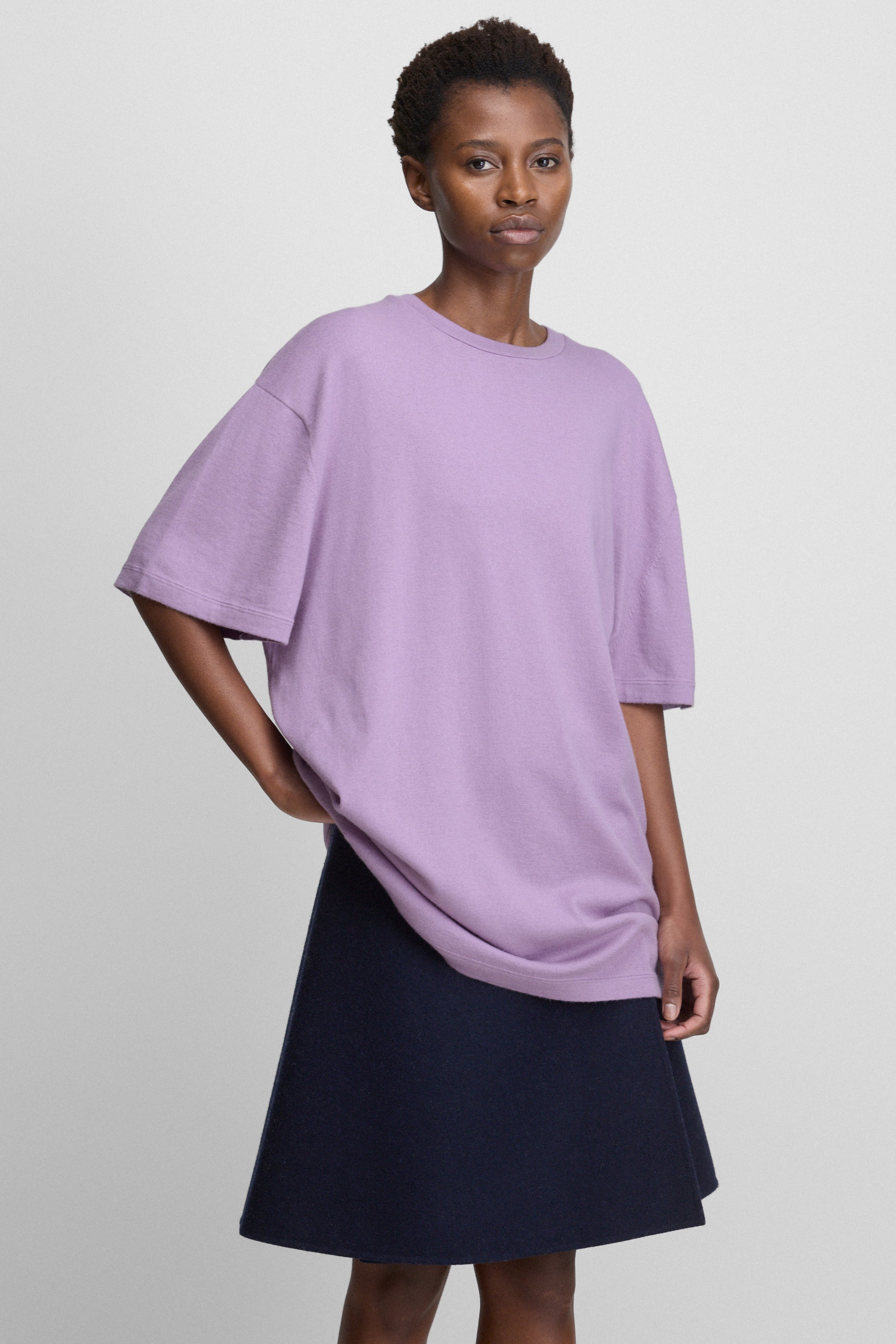 extreme cashmere cotton t-shirt unisex – 269 rik – extreme cashmere x