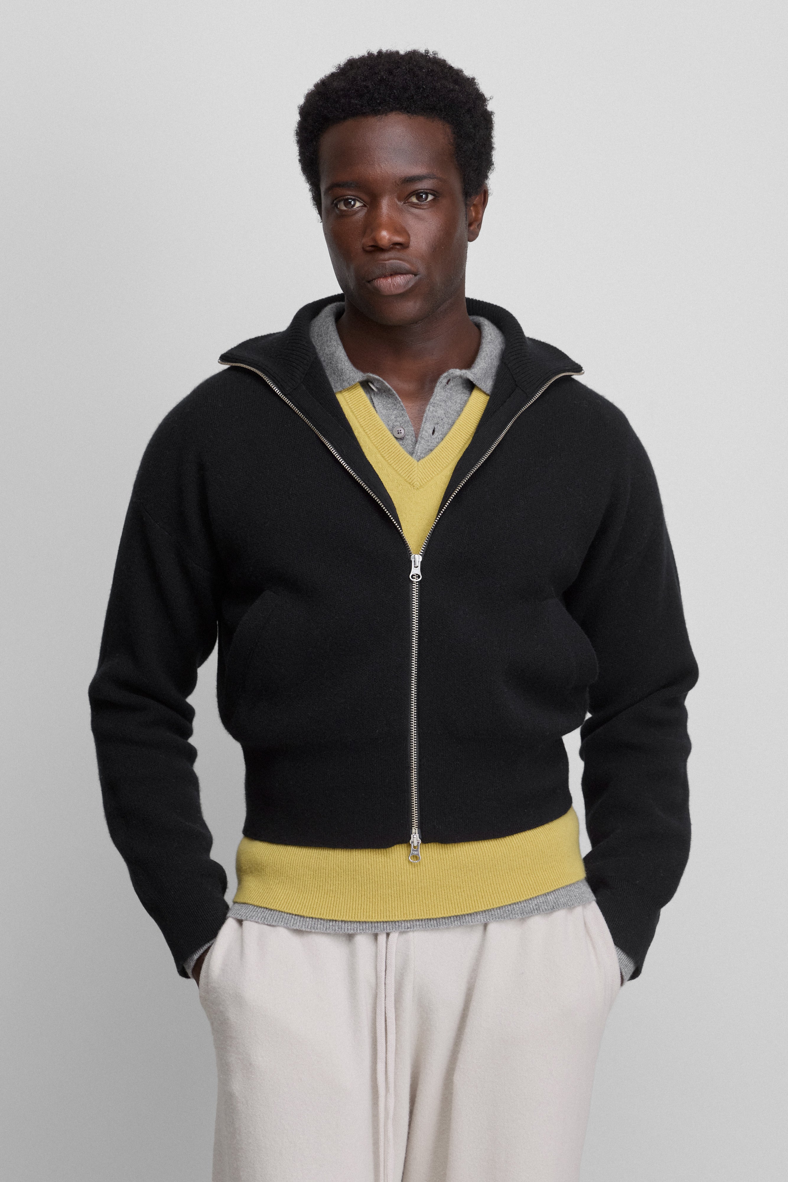 トップス OVY 50'sClassic Cotton Cashmere Cardigan 50's Classic Cotton Cashmere Cardigan | OVY