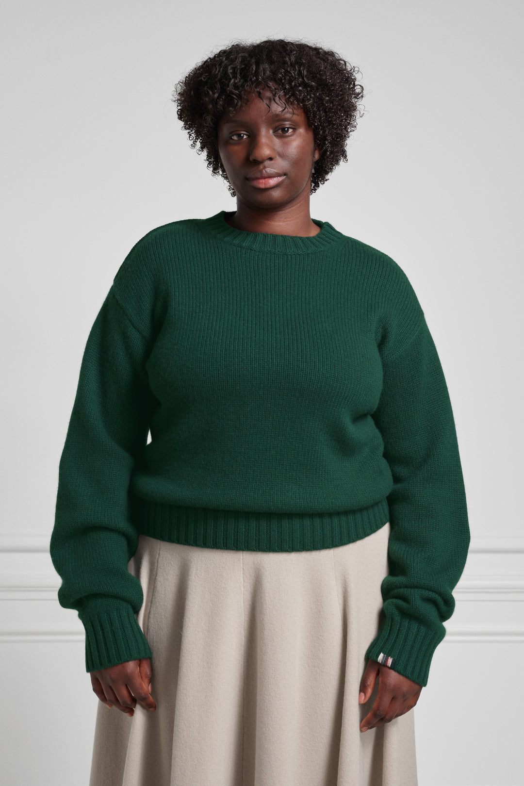 Extreme Cashmere Navy Half Sleeve