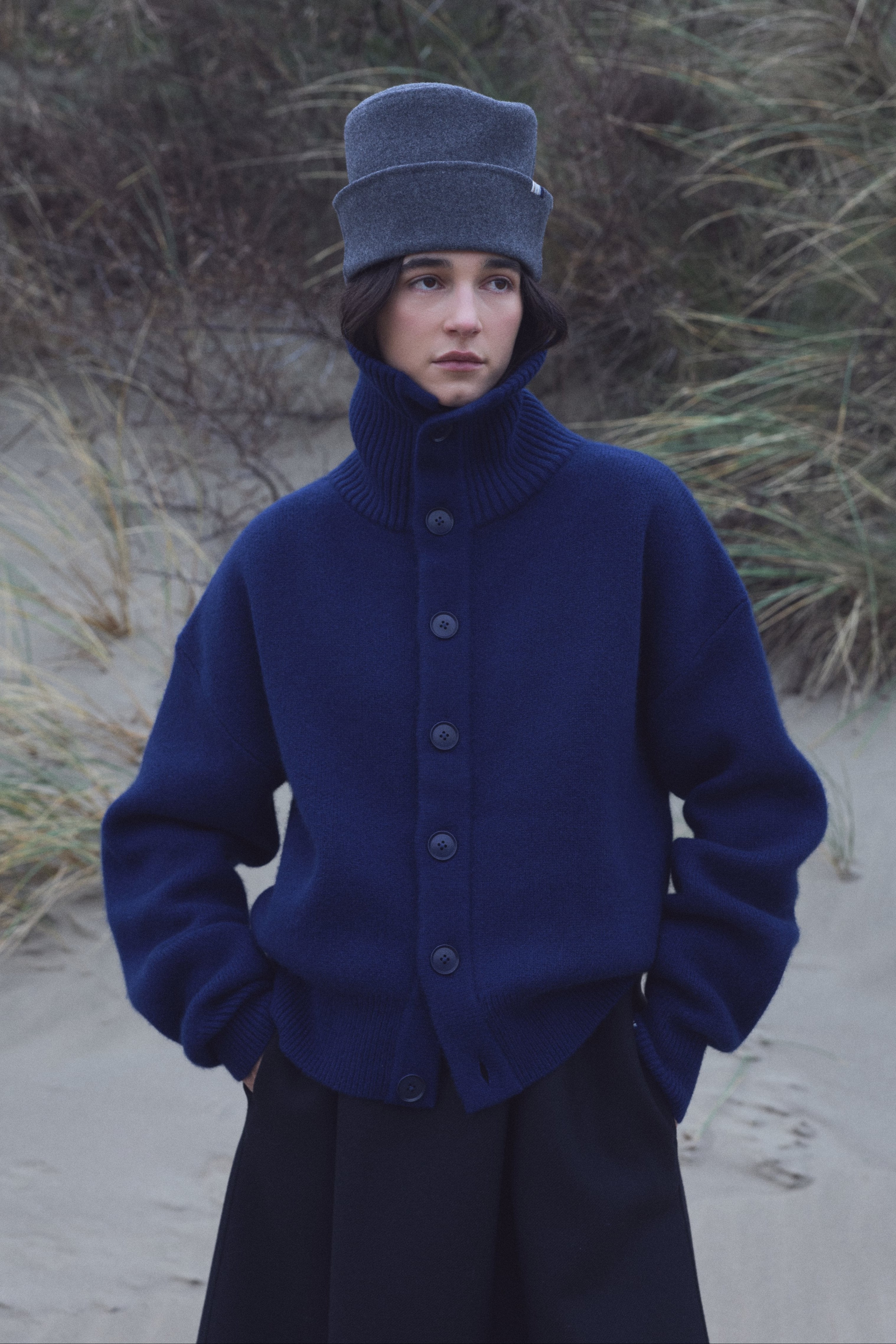 extreme cashmere bomber cardigan – 377 clement – extreme cashmere x