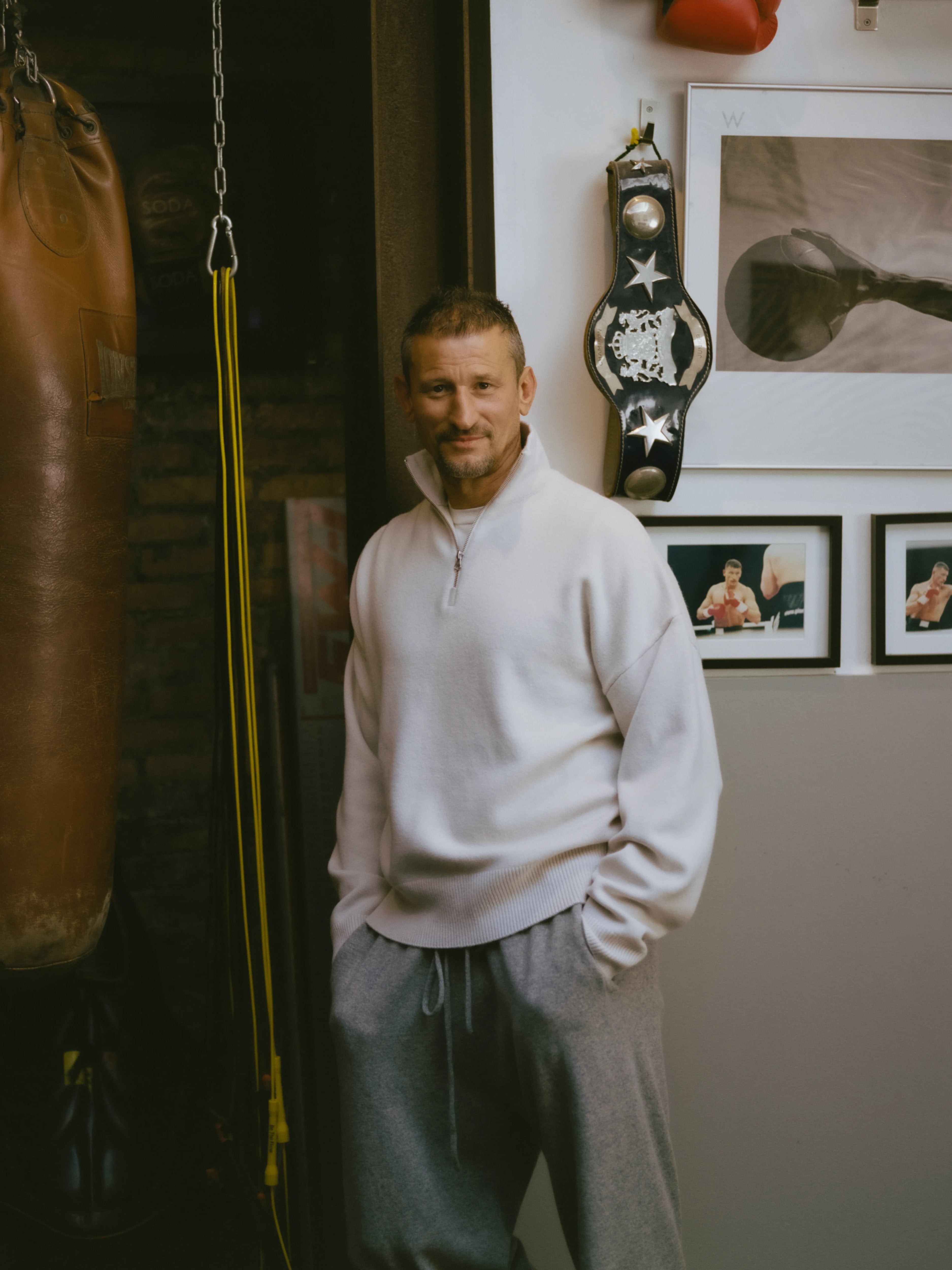 extreme cashmere】 Love カーキ extreme cashmere short-sleeved