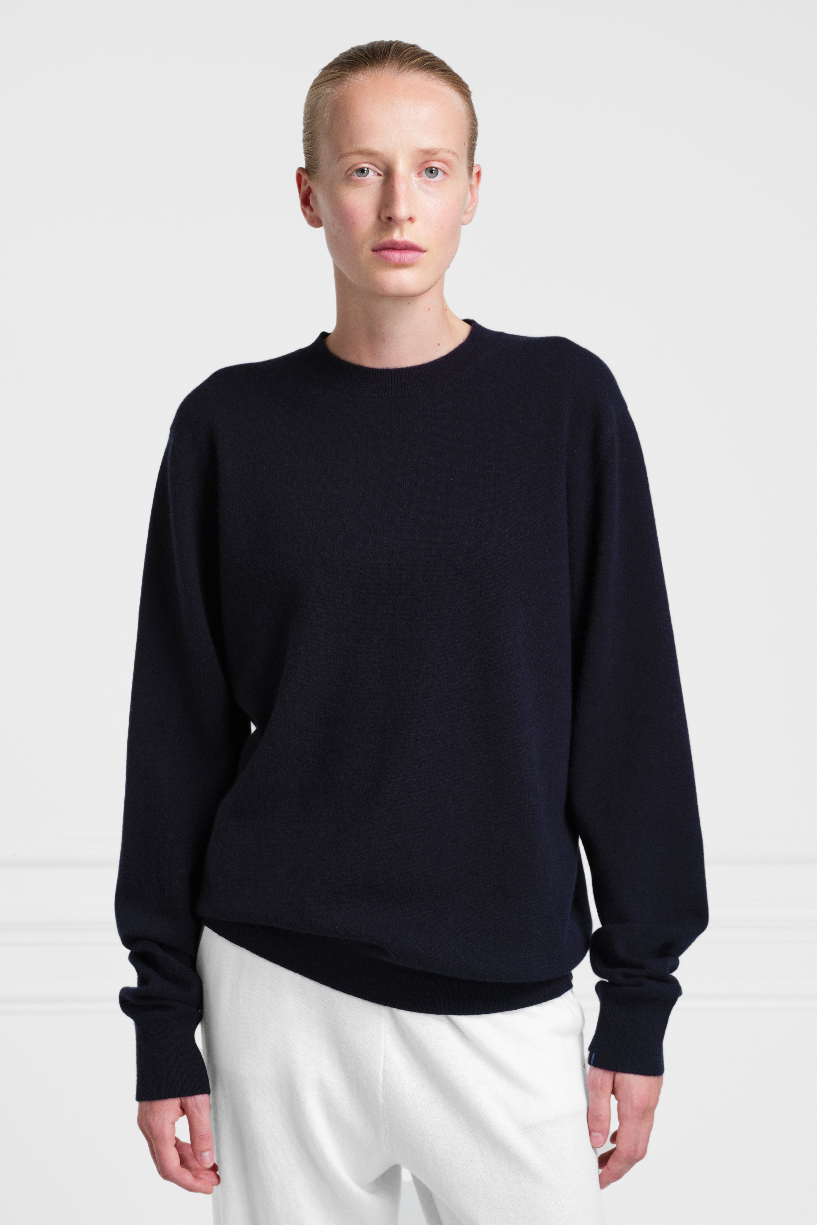 extreme cashmere sweater oversized crew – 246 juna