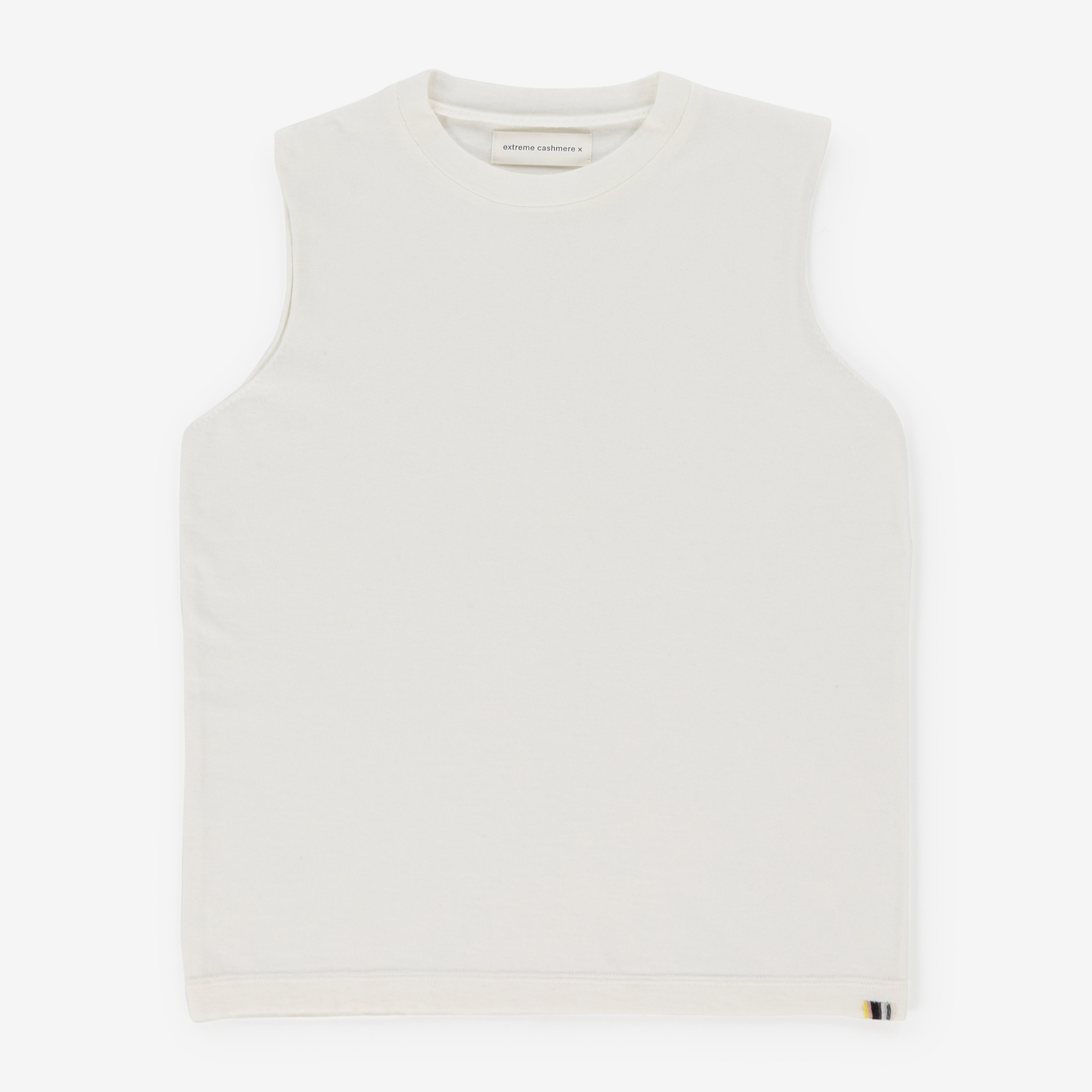 extreme cashmere cotton tank top unisex – 408 muscle