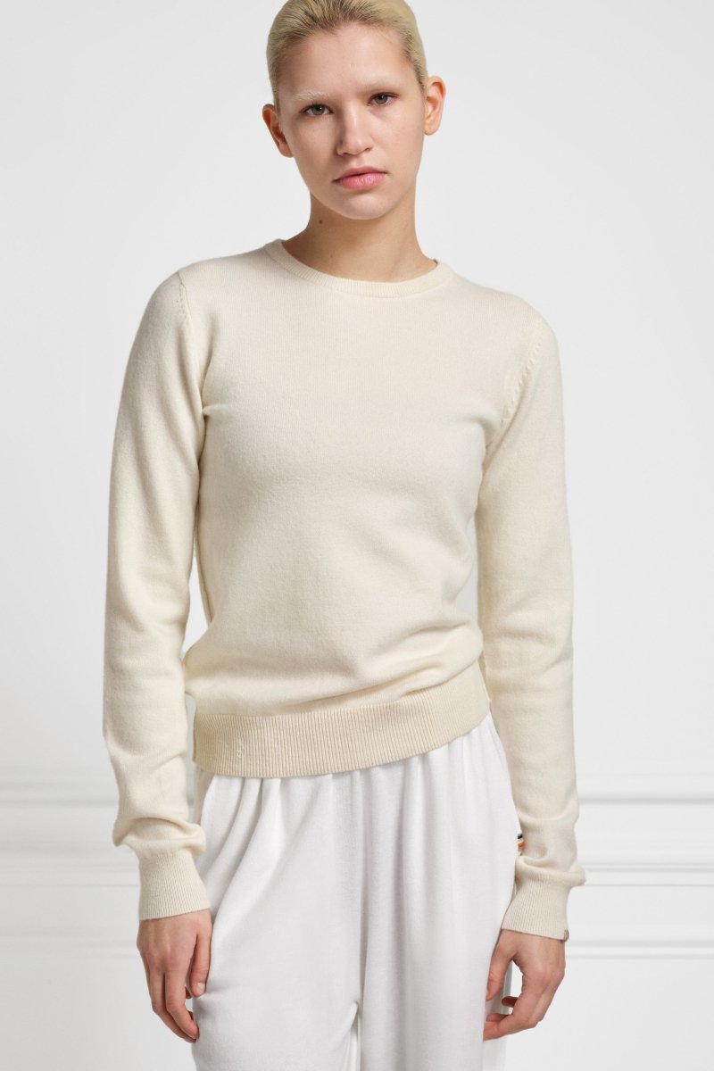cashmere sweaters by extreme cashmere in timeless designs
